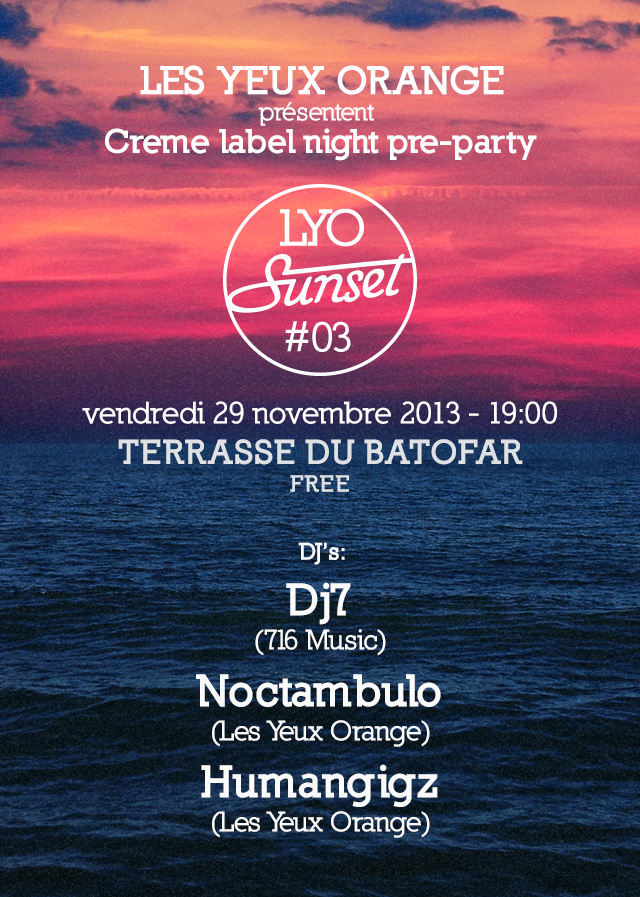 LYO Sunset w/ Dj7 @ Batofar