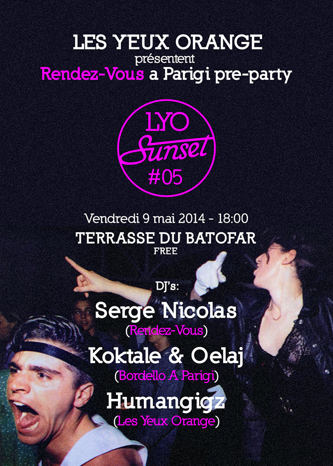 LYO Sunset #05 Rendez-Vous a Parigi pre-party