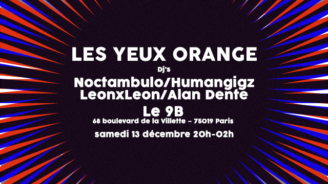 Les Yeux Orange 9B Décembre 2014